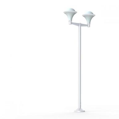 Lampadaire extérieur 2 lampes design Roger Pradier Dallas Aluminium 119019_