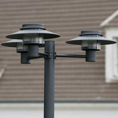 Lampadaire extérieur 3 Lampes design Roger Pradier Kerlouan 128009_