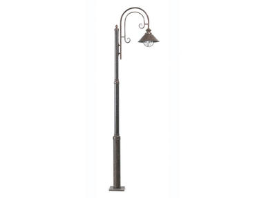 Lampadaire extérieur classique Faro nautica Marron Fer 71116