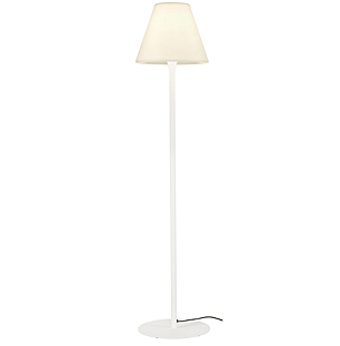 Lampadaire extérieur design Declic Blanc Aluminium 228961