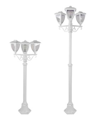 Lampadaire Extérieur design Little Garden Estrella Blanc Aluminium 654287