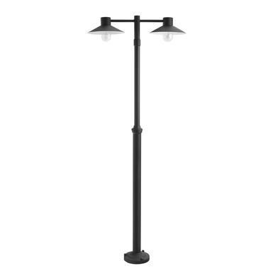 Lampadaire extérieur design Norlys Lund acier galvanisé 275