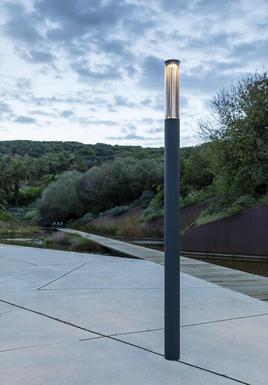 Lampadaire extérieur led Faro Rush Gris anthracite Aluminium 751211