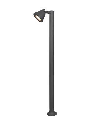 Lampadaire extérieur led Trio Kaveri Gris anthracite Fonte d'aluminium 406060142