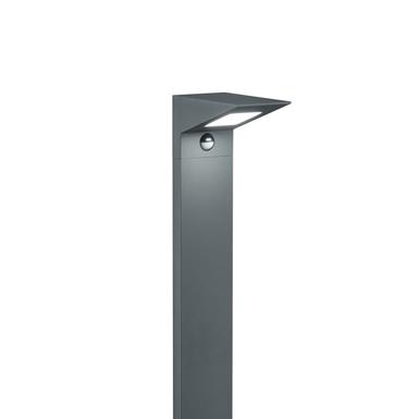 Lampadaire extérieur led Trio Nelson Gris anthracite Fonte d'aluminium 425369142