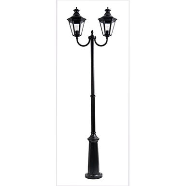 Lampadaire extérieur télèscopique 2 lampes Roger Pradier victoria 164011_