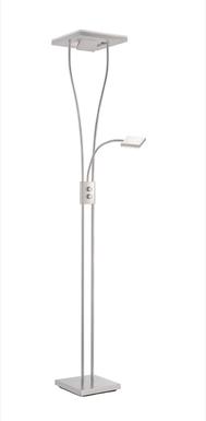 Lampadaire led Leuchten Direkt Helia Gris métallique Métal 11776-55