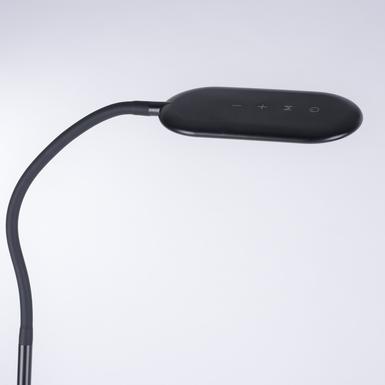 Lampadaire led Leuchten Direkt Kelly Noir Métal 14406-18