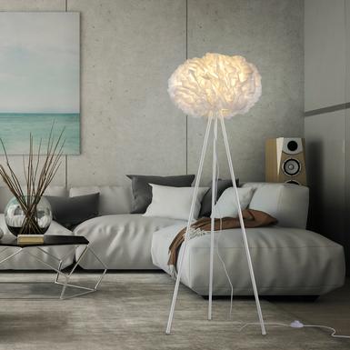 Lampadaire led Leuchten Direkt LOLA Smart Naomi Blanc Plastique 11212-16