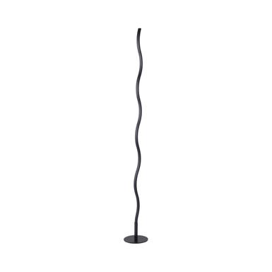 Lampadaire led Leuchten Direkt Wave Noir Aluminium 15168-18