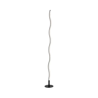 Lampadaire led Leuchten Direkt Wave Noir Aluminium 15168-18