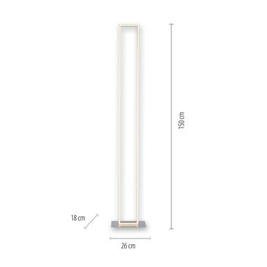 Lampadaire led Neuhaus Q-Kaan Gris Fer 531-55