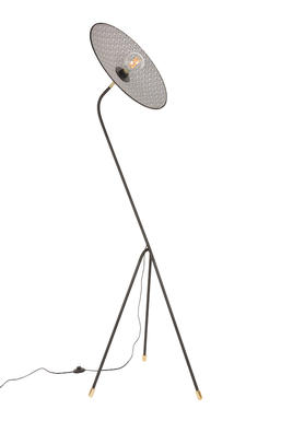 Lampadaire Gatsby - H 180 cm - Ø 50 cm - Métal - Market Set - PR590207