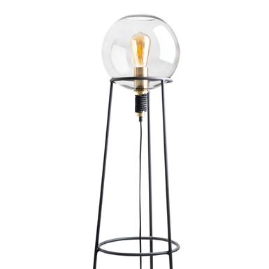 Lampadaires 1 lampes design Näve Stelo Noir Métal - Verre 2084122