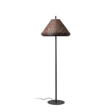 Lampadaire Extérieur Saigon In - Faro - Ø 68 cm - 1xE27 - Marron - 71569-07