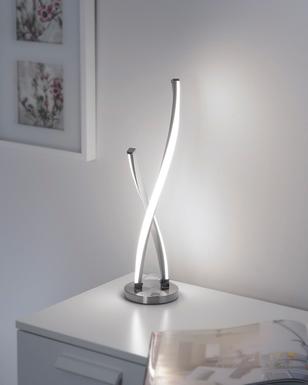 Lampe 2 lampes led Neuhaus Polina Gris Aluminium 9141-55
