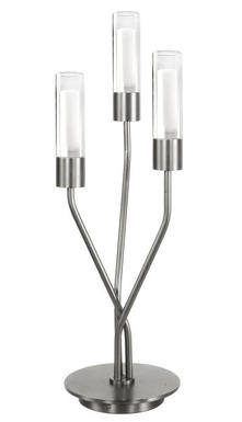 Lampe Tess - Cvl - Ø 20 cm - 3xG9 - Nickel - LATESS3NITU12C