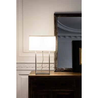 lampe a poser design beige blanc 29984 vesper Faro Vesper Métal 29984