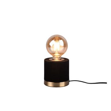 Lampe à poser Judy - Trio - Ø 11 cm - 1xE27 - Noir - R50691002