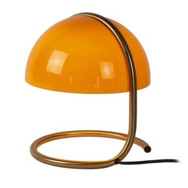 Lampe CATO - 1xE27 - Orange - Verre / Métal - Lucide - 46516/01/53