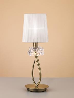 Lampe classique Mantra Loewe antique Antique Métal 4737
