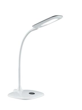 Lampe de bureau led Trio Polly Blanc Plastique 573910101