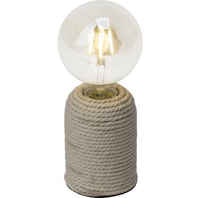 Lampe de chevet Brilliant Cardu Beige Corde 98843/09