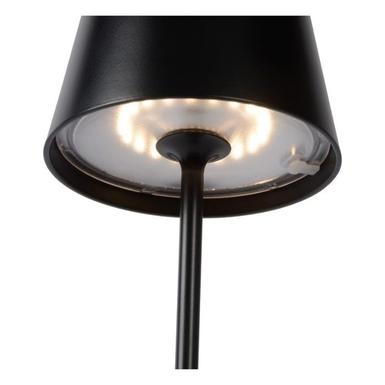 Lampe de table - Extérieur - Justin - Led - Noir Aluminium - Lucide - Reconditionnée Lo Retour Noir Aluminium LOL-27888/04/30