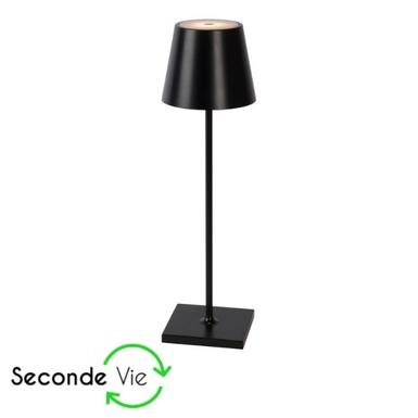 Lampe de table - Extérieur - Justin - Led - Noir Aluminium - Lucide - Reconditionnée Lo Retour Noir Aluminium LOL-27888/04/30