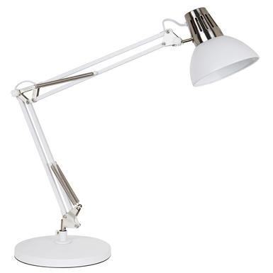 Lampe de bureau Calypsa - Blanc - Aluminium - Aluminor CALYPSA B