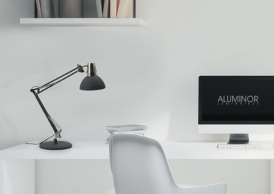 Lampe de bureau Calypsa - Noir - Aluminium - Aluminor -CALYPSA N