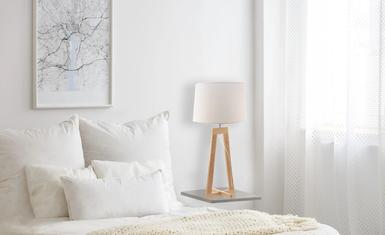 Lampe design Aluminor Sacha Beige Bois SACHA LT AJ2