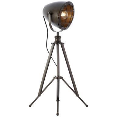 Lampe design Brilliant Anit Noir Métal 99042/46