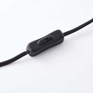 Lampe design Brilliant Anit Noir Métal 99042/46
