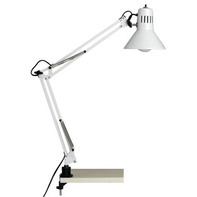 Lampe design Brilliant Hobby Blanc Métal 10802/05