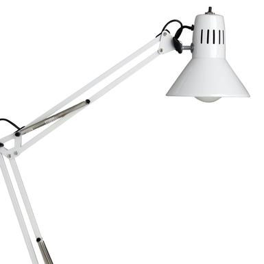 Lampe design Brilliant Hobby Blanc Métal 10802/05