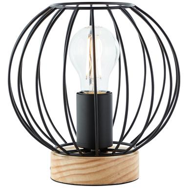 Lampe design Brilliant Sorana Noir Bois 93044/76