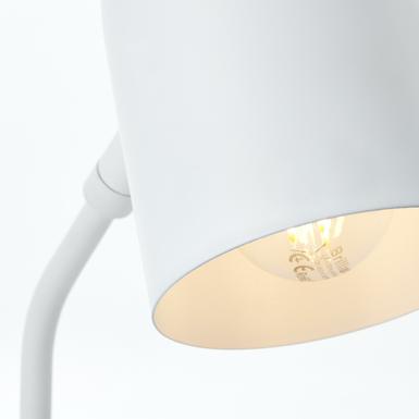 Lampe design Brilliant Tong Blanc Métal 92717/05