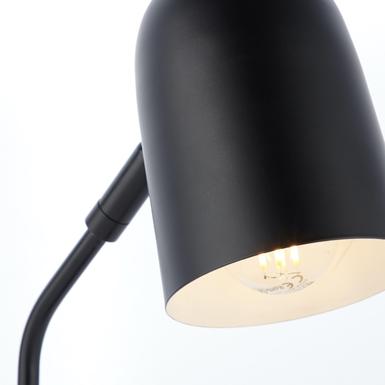 Lampe design Brilliant Tong Noir Métal 92717/06