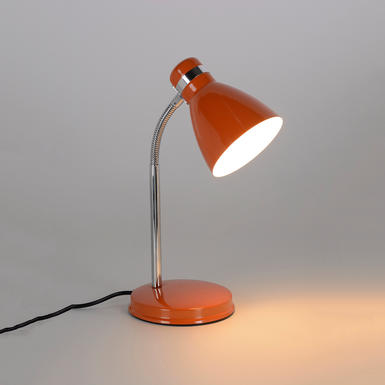 Lampe design Corep Cally Orange Métal 656792