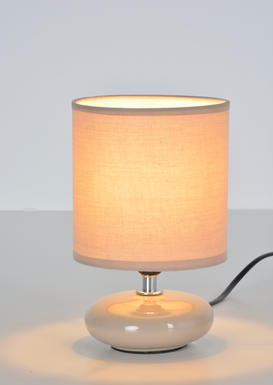 Lampe design Corep Eva Beige Céramique 651681