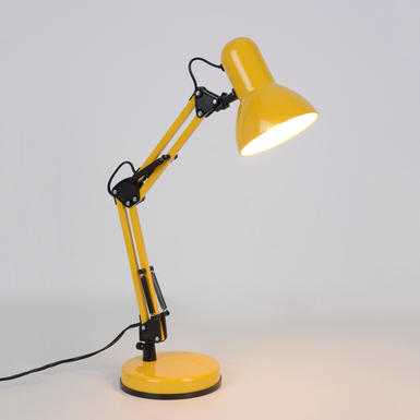 Lampe design Corep Flex Jaune Métal 656363