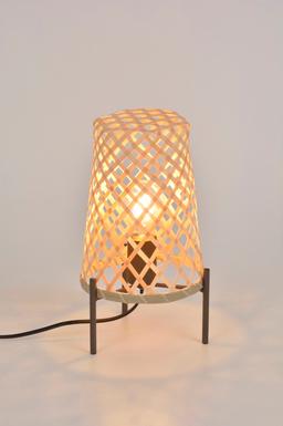 Lampe design Corep Kami Beige Bambou 654368