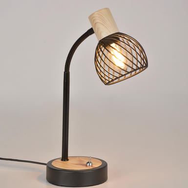 Lampe design Corep Kento Noir Métal 656103