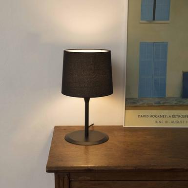 Lampe design Faro Conga Noir Acier 64311-06