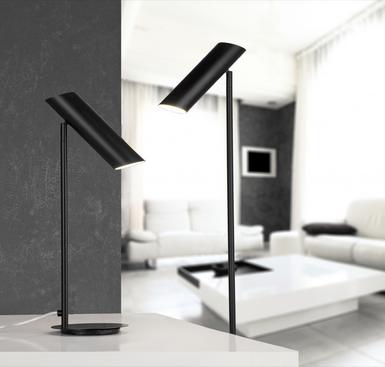 Lampe design Faro Link Noir Métal 29882
