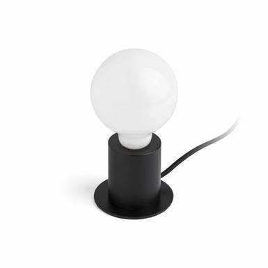 Lampe design Faro Mambo Noir Rotin 62169