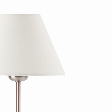 Lampe design Faro Nidia Nickel satiné Métal 68423