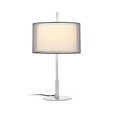 Lampe design Faro SABA acier+tissu 68545