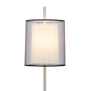 Lampe design Faro SABA acier+tissu 68546